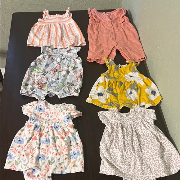 Carter's Other - Newborn Girl Assorted Baby Rompers and Dresses